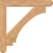 Ekena Millwork Imperial Craftsman Smooth Bracket w/ Offset Brace, Western Red Cedar, 7 1/2"W x 48"D x 48"H BKT0806X48X48IMP04SWR - alternate 4
